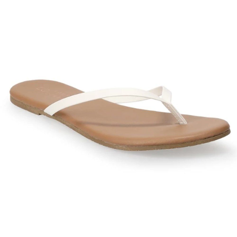 LC Lauren Conrad Honey 2 Women's Flip Flop Sandals